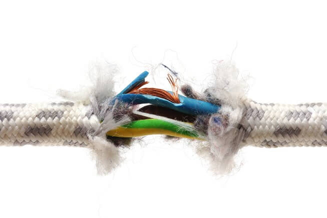 Wire cable unraveling