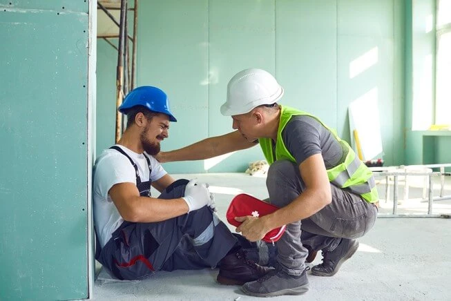 Construction worker injured in workplace accident gets help
